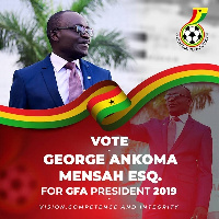 GFA Presidential hopeful,  George Ankoma Mensah