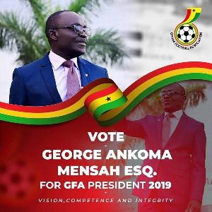 GFA Presidential hopeful,  George Ankoma Mensah