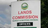 Signage of Lands Commission offices