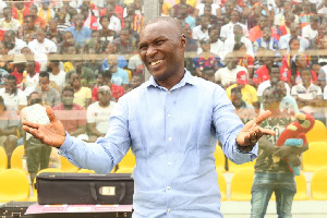 Head coach of Hearts of Oak, Edward Nii Odoom