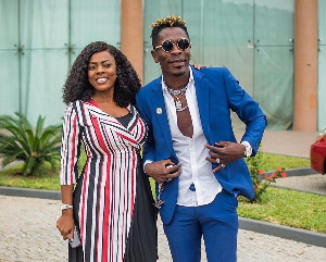 Shatta Wale and Nana Aba Anamoah