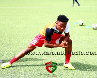 Diawisie Taylor plays for the Karela United team