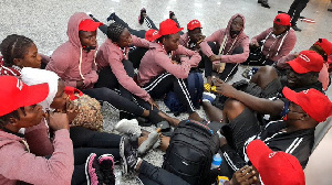 Ghana Rugby Female Team 