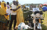 The winners took home a tricycle each, a knapsack sprayer, 2 wellington boot and wall clock