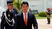 Madagascan President, Andry Rajoelina