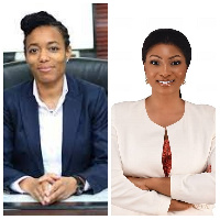 Zanetor Rawlings and Meredith Naakai Lamptey Addy