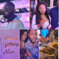 40th birthday party of Nana Ama McBrown's husband, Maxwell Mawu Mensah