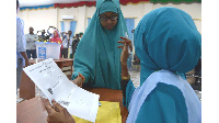 A woman casts her vote in a past election, FILE | NMG