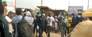 The arrests were made at Abura and Kotokoraba, suburbs of Cape Coast