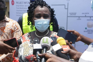 Minister for Sanitation and Water Resources, Cecilia Abena Dapaah