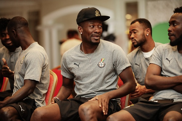 General Captain of the Black Stars Asamoah Gyan