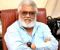 The late former President of Ghana, Jerry John Rawlings