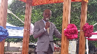 Prof Edward Appiah gave a speech at CAUC 8th congregation ceremony