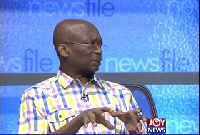 Editor of the New Crusading Guide newspaper, Kweku Baako