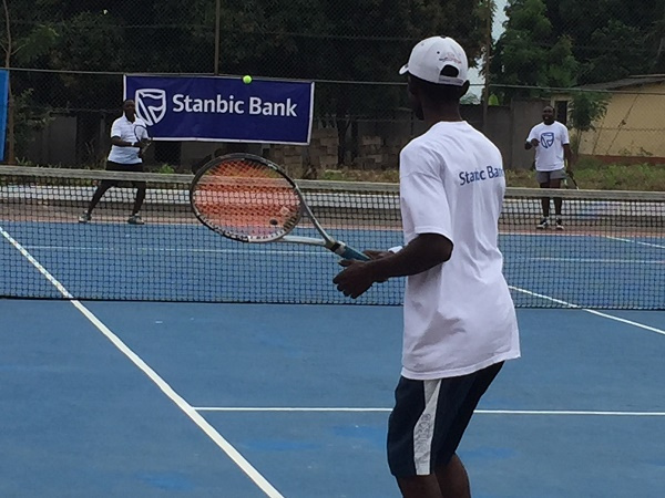 Stanbic Bank helps Asogli Tennis Club