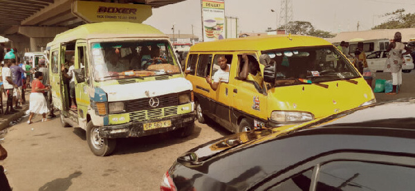 Commercial drivers embarked on a strike yesterday