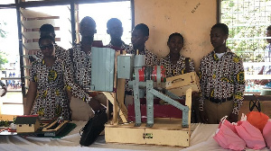 The engineering fair that took place at Abor Senior High School