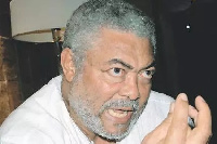 Former President Flt. Lt. Jerrry John Rawlings