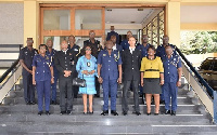 The delegation held a meeting with the Police Management Board (POMAD) at the police headquarters