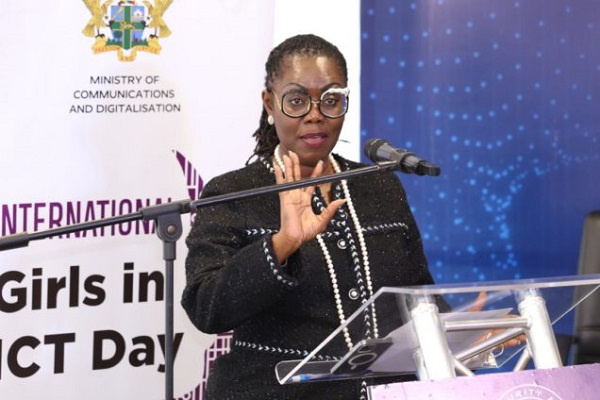 Communications and Digitalisation Minister, Ursula Owusu-Ekuful