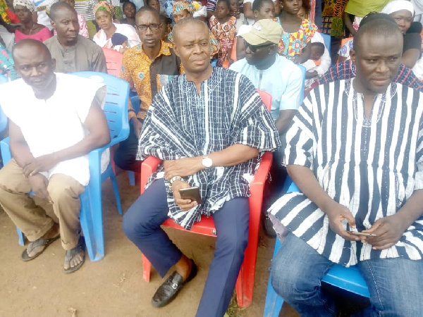 Some dignitaries at the Yam festival