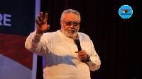 Former President Flt Lt Jerry John Rawlings