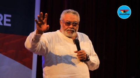 Former President Flt Lt Jerry John Rawlings