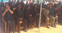 The funeral ground was full of sorrow as some members of the bereaved family wept uncontrollably