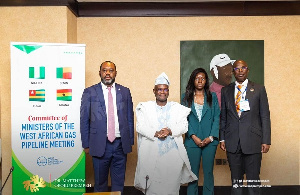 Energy Minister, Dr Matthew Opoku Prempeh with other WAGPP Committee of Ministers