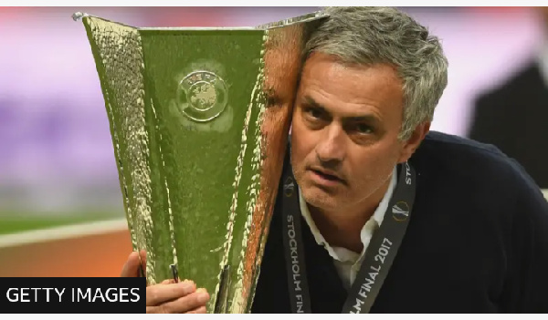 Jose Mourinho won the Europa League and EFL Cup at Manchester United