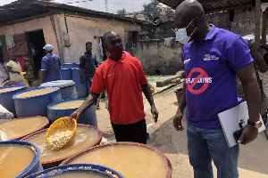 The training was under the National Aflatoxin and Sensitisation Management (NASAM) Project