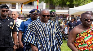 Mahama Guards At Function