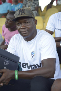 Eric Amponsah was formerly the goalkeeper's trainer of Medeama SC