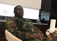 Head coach of the Ghana Armed Forces table tennis team, Staff Sergeant Moses Tagoe