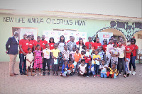 Arla Foods, producers of the nutritious Dano Milk has donated to the New Life orphanage in Nungua