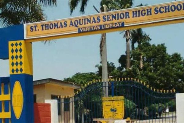 Frontage of the St. Thomas Aquinas SHS at Cantonments