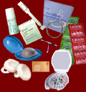 File photo of different family planning materials