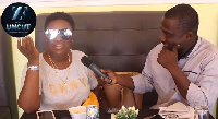 Actress Emelia Brobbey and blogger ZionFelix