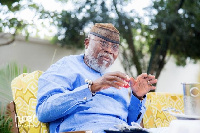 Founding members of the NPP, Dr Nyaho Nyaho-Tamakloe