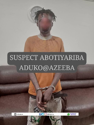 The suspect arrested for the death of 22-year-old at Yorogo