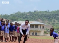 Sackey Percy's special way of involving his students is through dancing