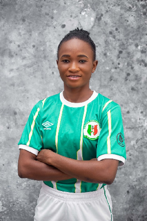 Ghanaian striker Hasaacas Ladies