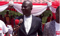 Mr. Agyenim Boateng, the newly elected flagbearer