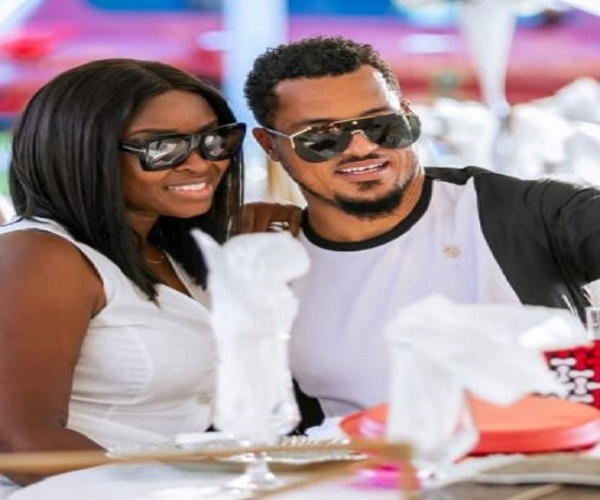 Adjoa Vicker and husband, Van Vicker