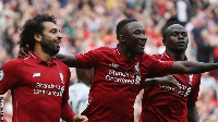 Salah, Keita and Mane are the African players at Liverpool