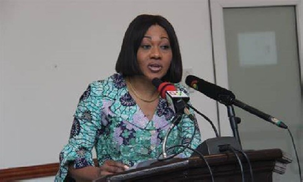 Jean Mensa, chairperson for Electoral Commission of Ghana