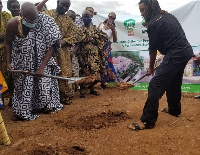 The 24-acre land for the Eco-village was donated by the chiefs and people of Ekroful