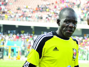 Former Ghana goalkeeper Abukari Damba