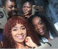 Deborah Vanessa and some of her fans