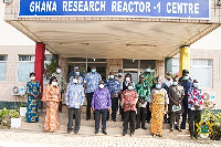 President Nana Addo Dankwa Akufo-Addo laid the foundation stone for the centre